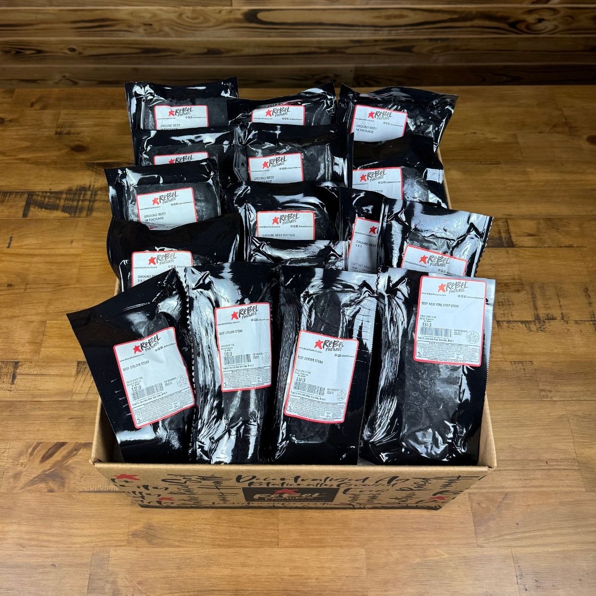 Ground & Steaks Beef Bundle - Rebel Pastures