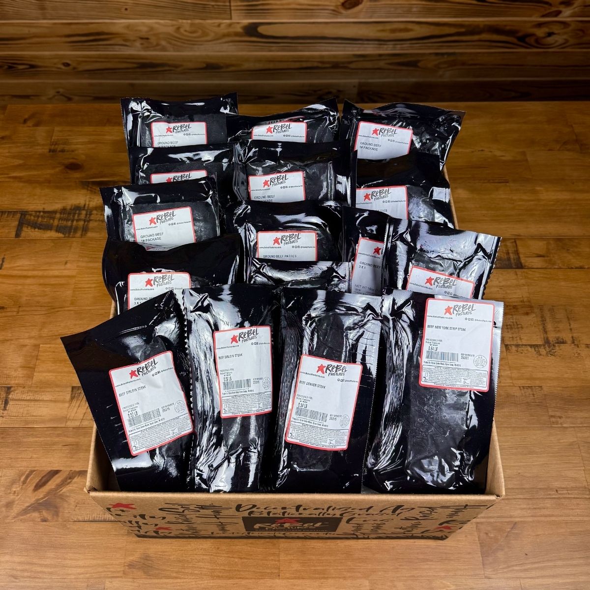 Ground & Steaks Beef Bundle - Rebel Pastures
