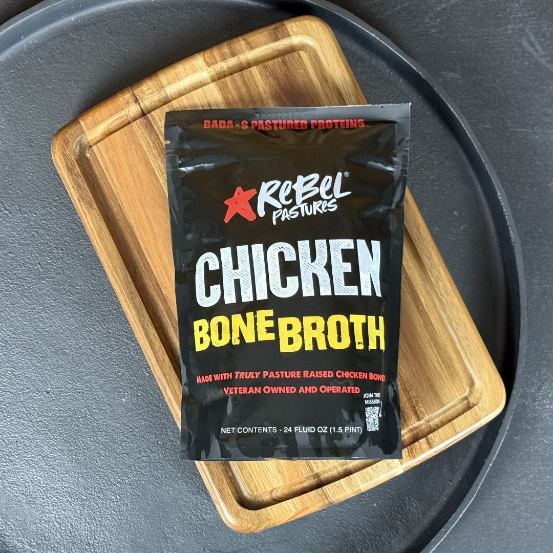 Pasture Raised Chicken Bone Broth - Rebel Pastures