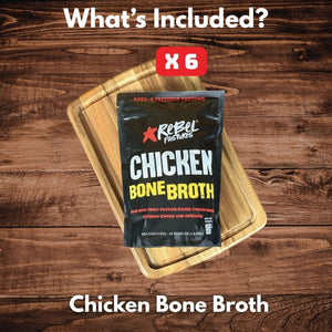 Pasture Raised Chicken Broth Bundle - Rebel Pastures