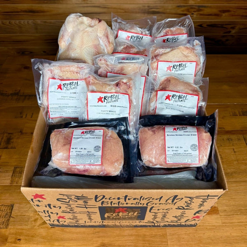 Pasture Raised Chicken Bundle - Rebel Pastures