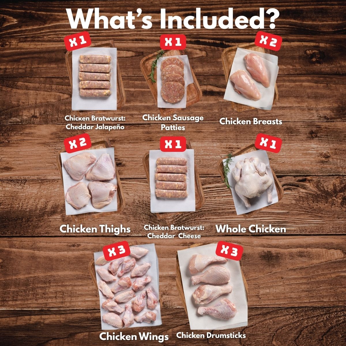Pasture Raised Chicken Bundle - Rebel Pastures