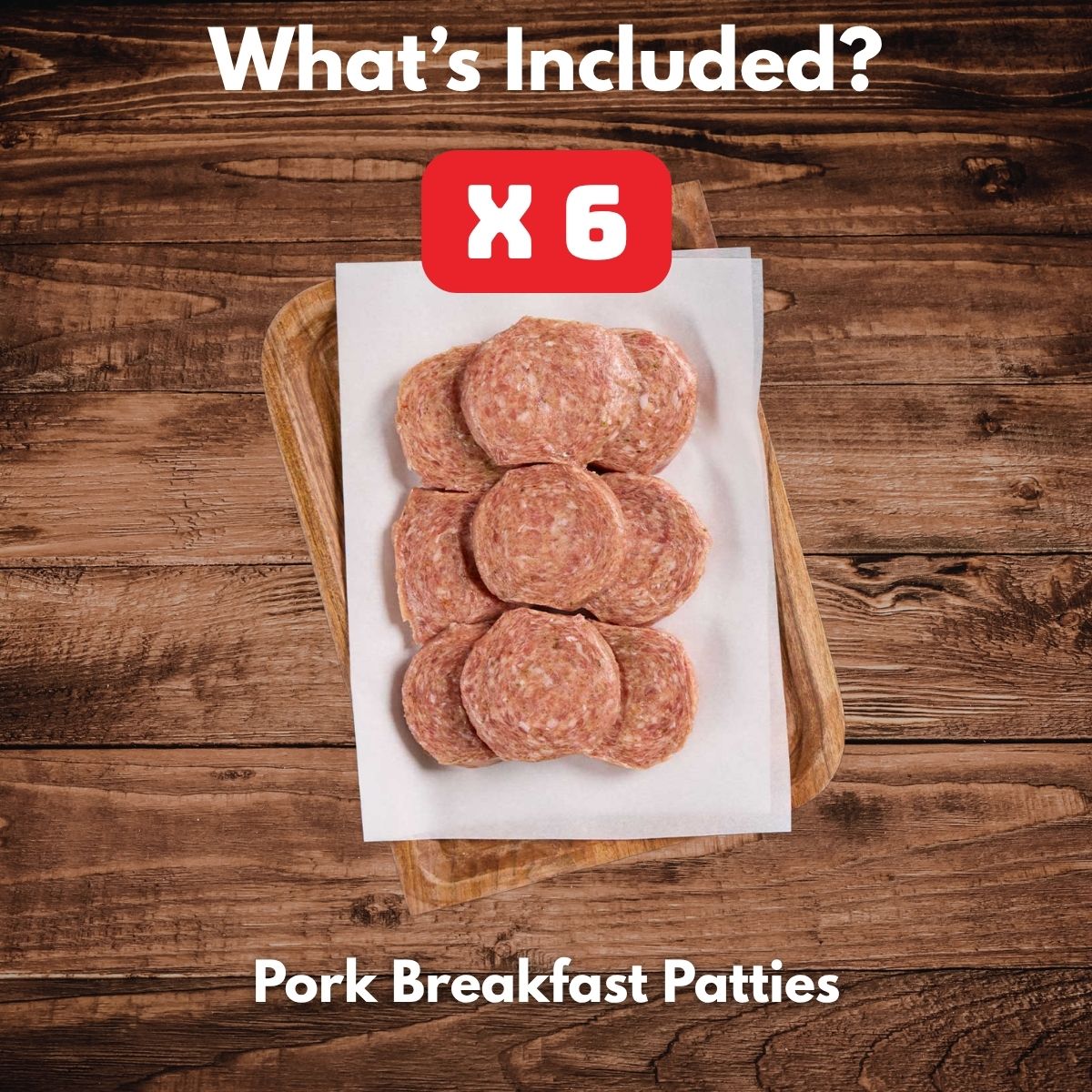 Pasture Raised Pork Breakfast Patties Bundle - Rebel Pastures