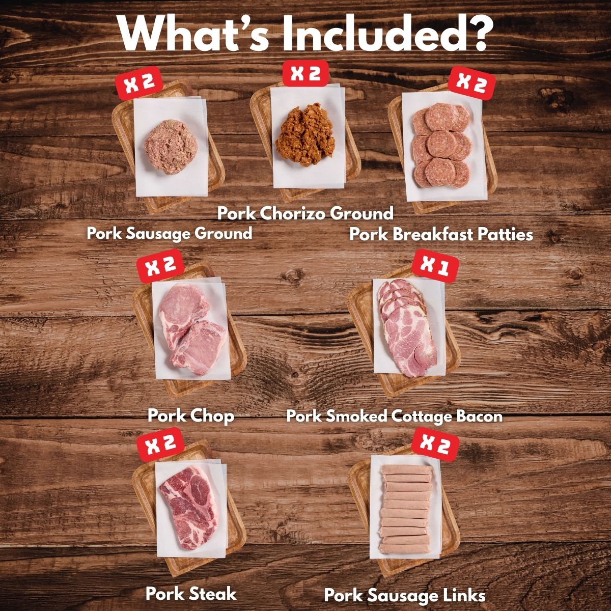 Pasture Raised Pork Bundle - Rebel Pastures