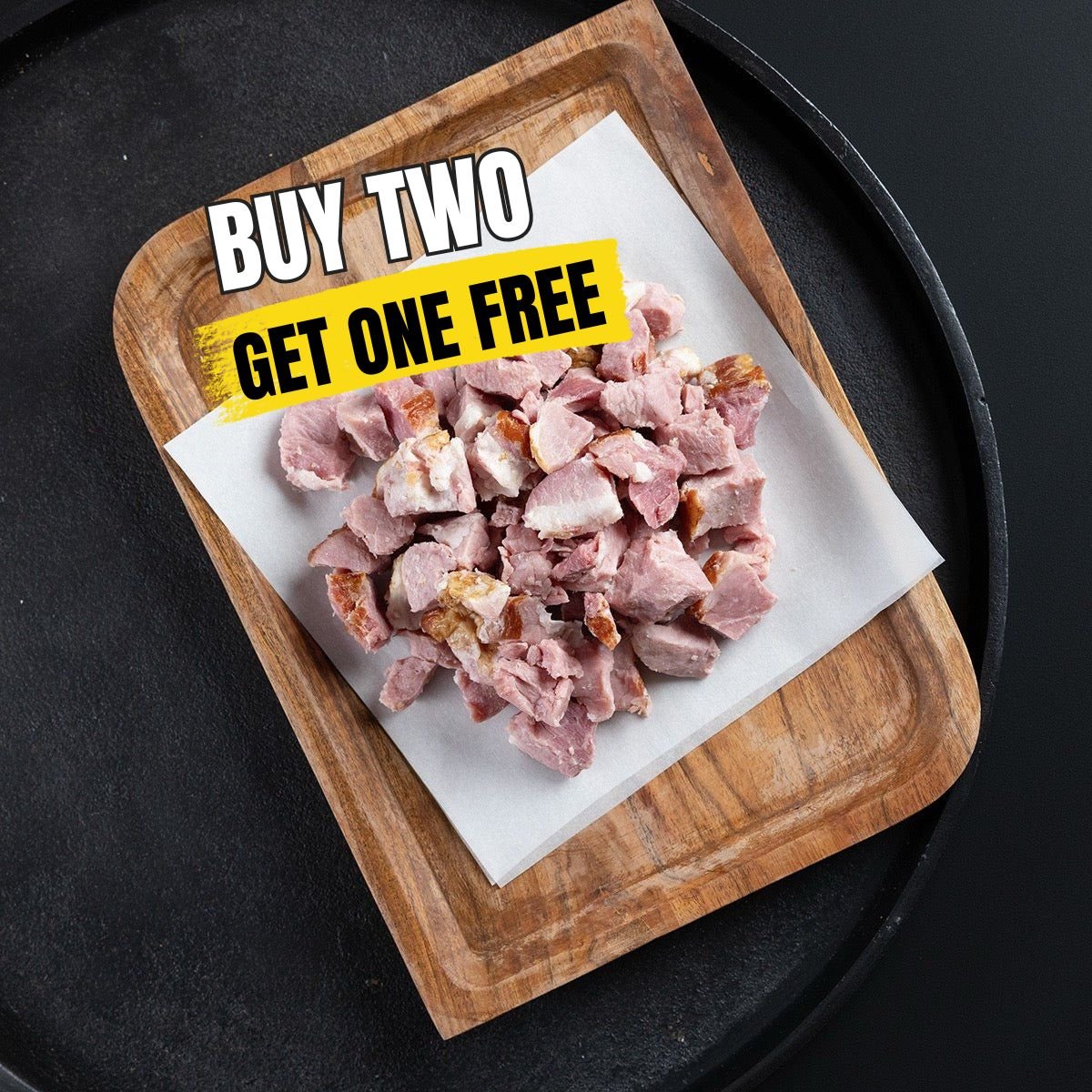 Pasture Raised Pork Diced Ham (Sugar Free) - Rebel Pastures