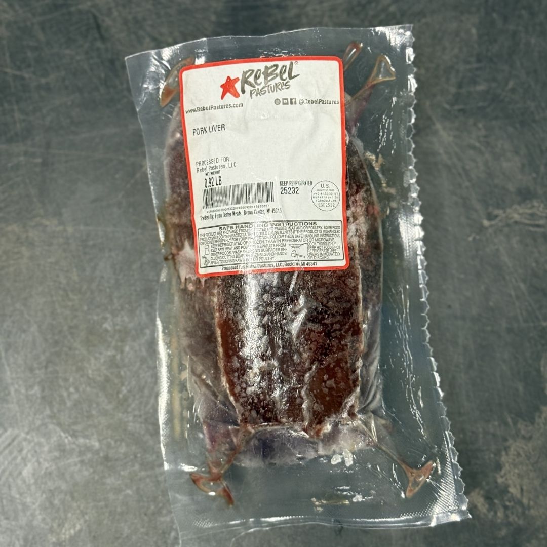 Pasture Raised Pork Liver - Rebel Pastures