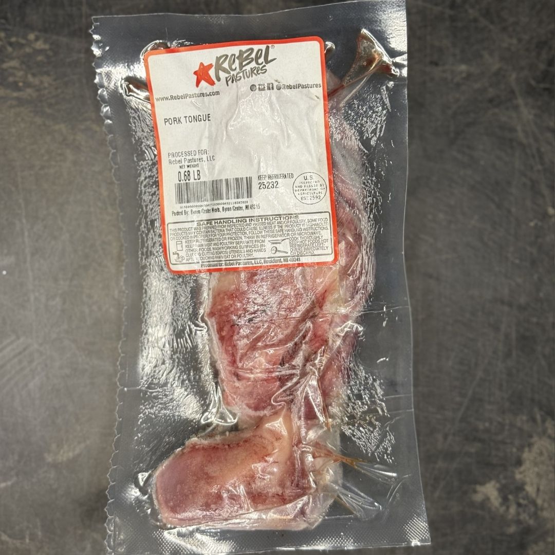 Pasture Raised Pork Tongue - Rebel Pastures