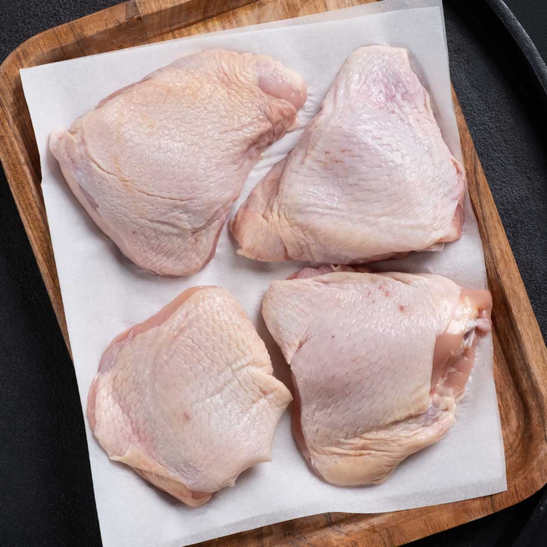 Pastured Chicken Thighs (Bone - In) - Rebel Pastures