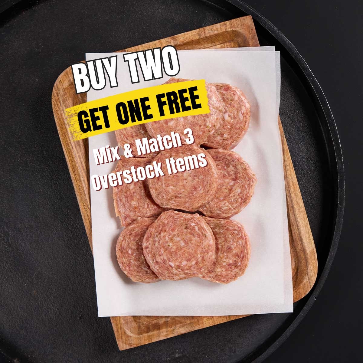 Pork Breakfast Patties (Sugar Free) - Rebel Pastures