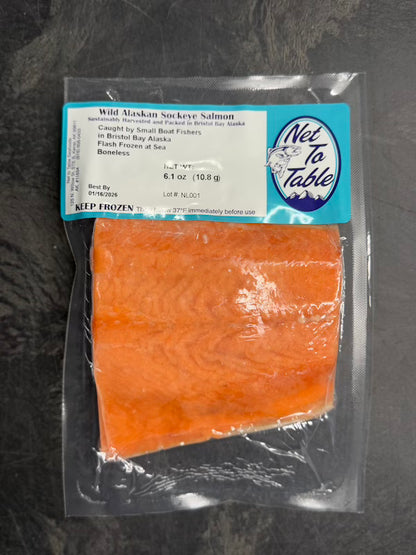 Wild Caught Alaskan Sockeye Salmon