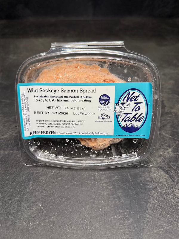 Wild Caught Alaskan Sockeye Salmon Spread