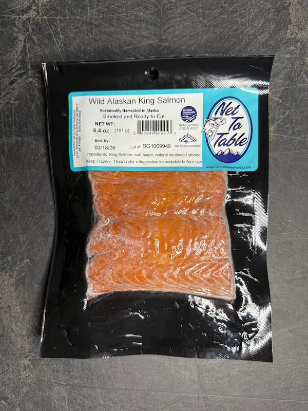 Wild Caught Alaskan Smoked King Salmon