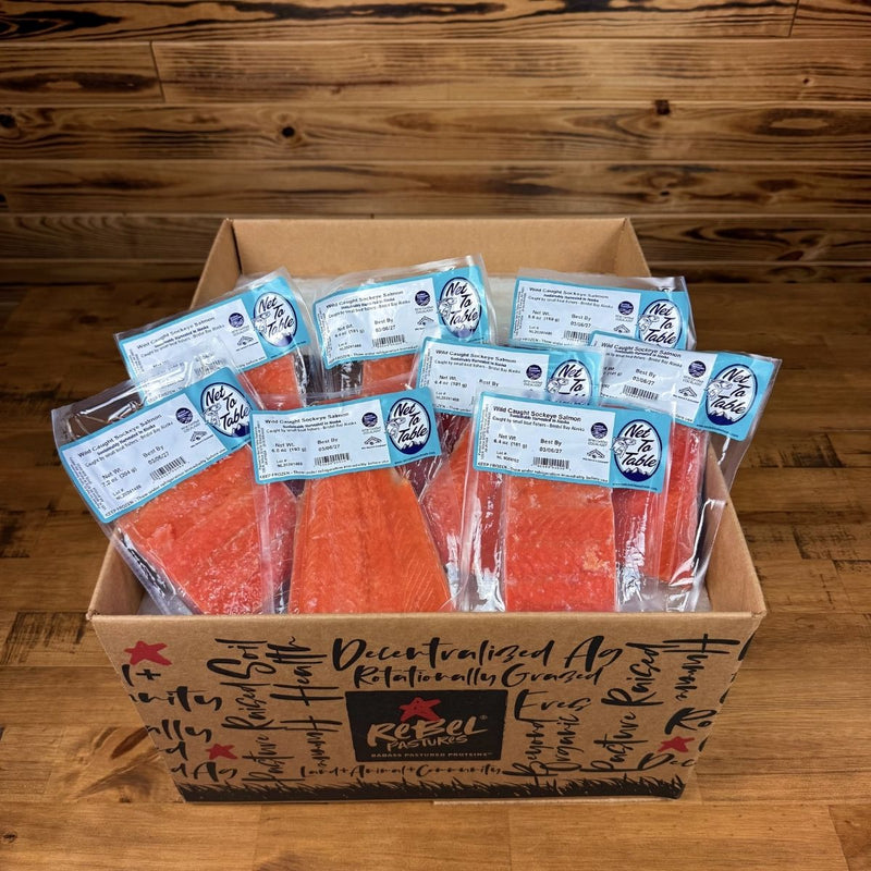 Wild Alaskan Salmon Bundle - Rebel Pastures
