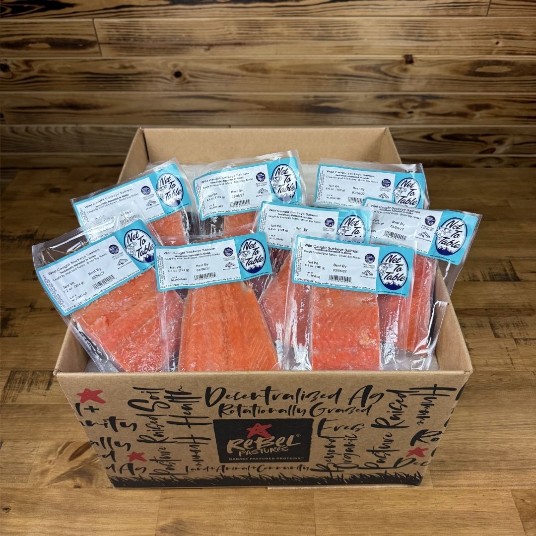 Wild Alaskan Salmon Bundle - Rebel Pastures