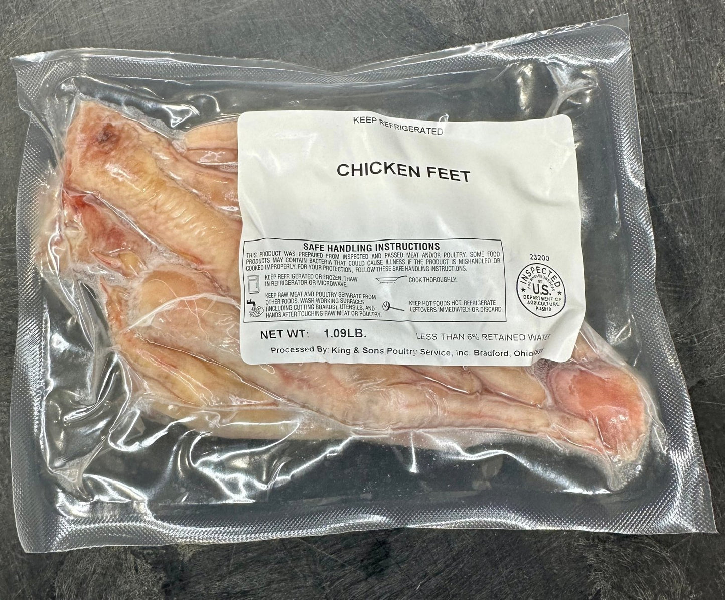 Chicken - Pastured Raised Chicken Feet (1 lb avg) - Rebel Pastures