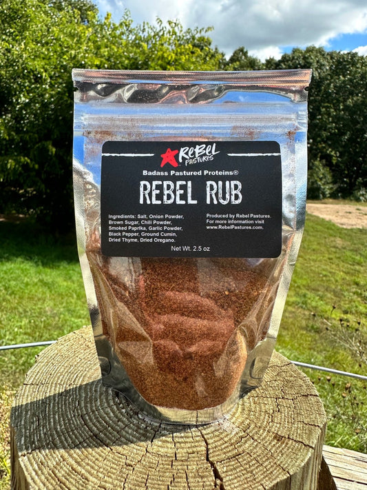 Rub & Seasonings - Rebel Rub (2.5 oz) - Rebel Pastures